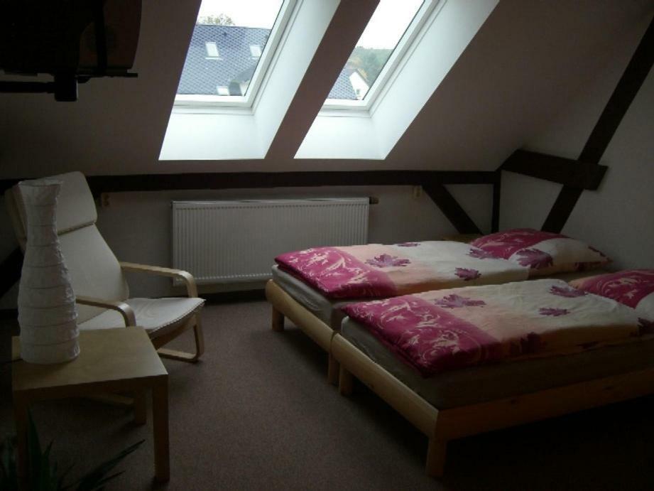 Zimmervermietung Schönfließer Stuben auch für Monteure Eisenhüttenstadt Exterior foto